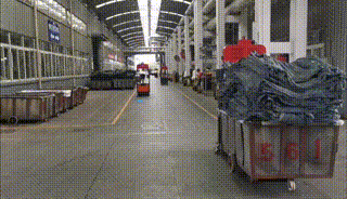 案例 多车协同运作,科钛机器人助力纺织行业工厂物流转型升级